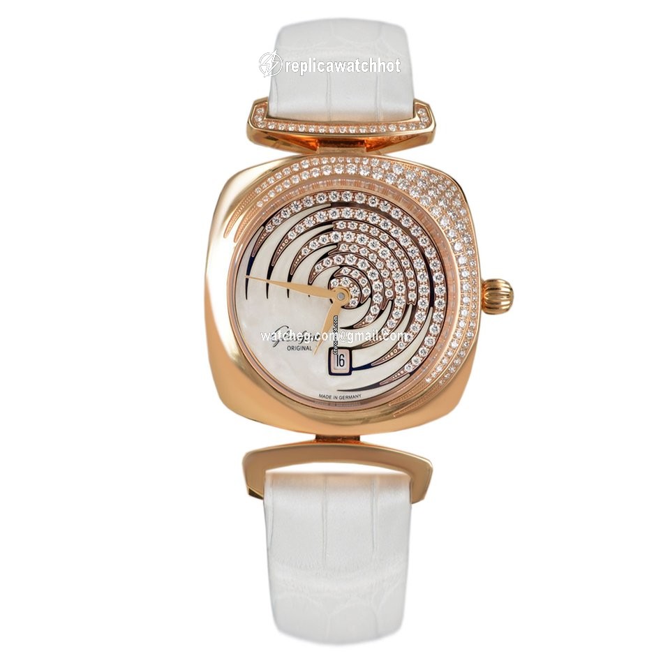 Glashtte Original Pavonina Womens watch Quartz Red gold 1-03-01-03-15-34 or 03-01-03-15-34