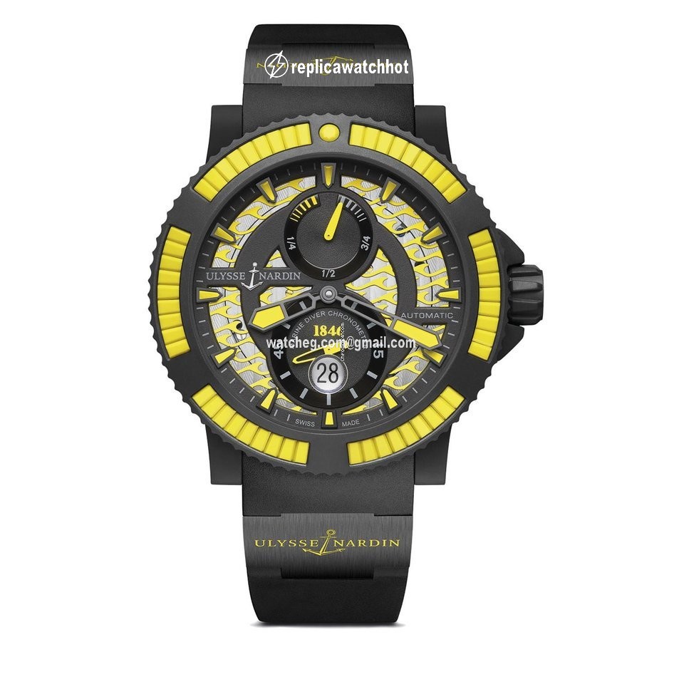 Ulysse Nardin Diver Black Sea Mens watch Unisex Automatic Steel 263-92B4-3C 924