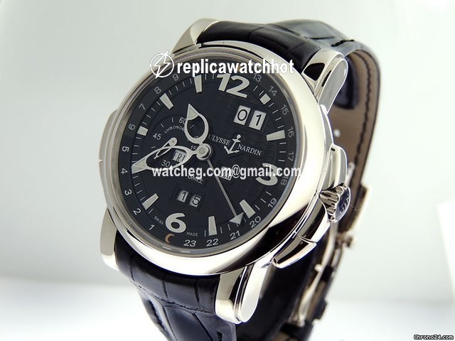 Ulysse Nardin GMT + - Perpetual Mens watch Unisex Automatic White gold 320-60 62