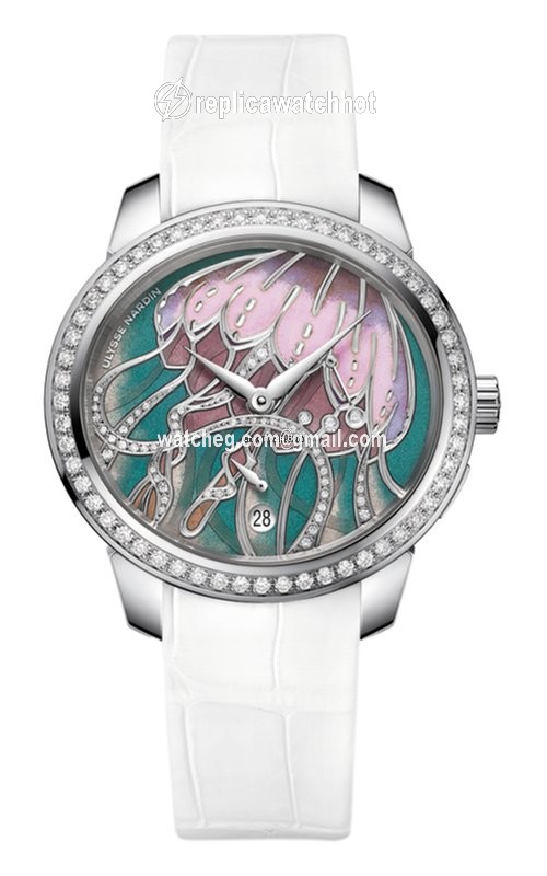 Ulysse Nardin Jade Womens watch Automatic Steel 3100-125B JELLYFISH