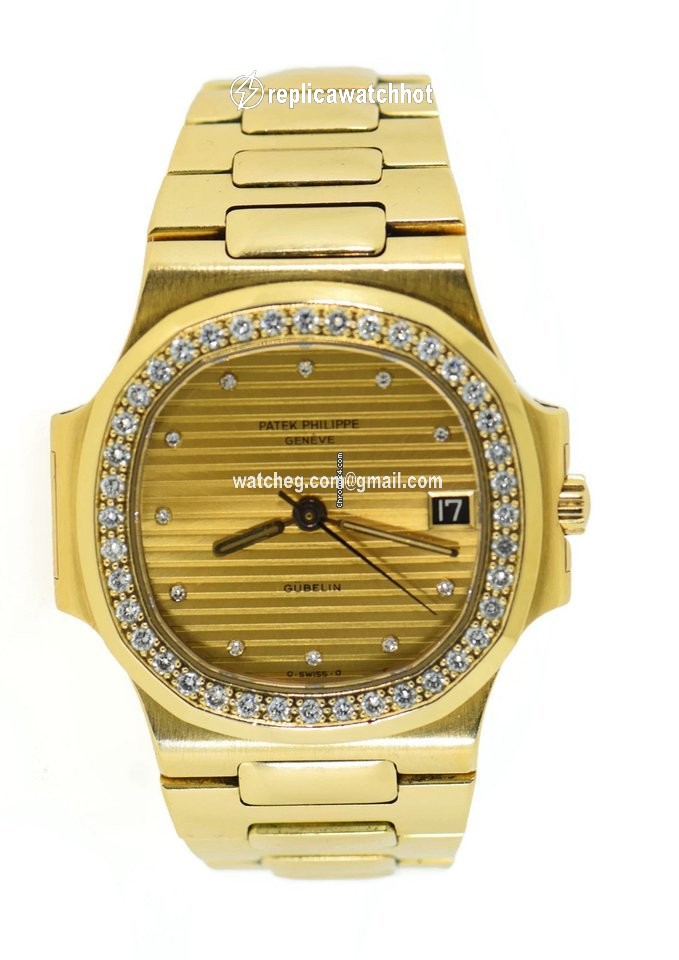 Patek Philippe Nautilus Mens watch Unisex Automatic Yellow gold 3800 3