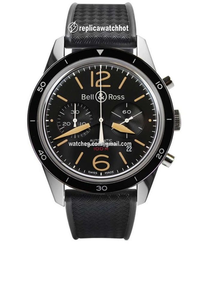 Bell & Ross BR V1 Mens watch Unisex Automatic Steel BRV126-ST-HER SRB