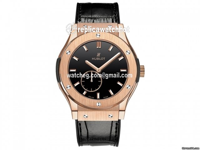 Hublot Classic Fusion Ultra-Thin Mens watch Unisex Manual winding Rose gold 515OX1280LR