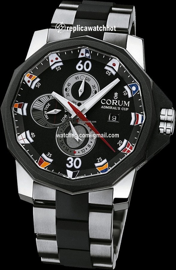 Corum Admirals Cup Seafender Tides 48 Mens watch Unisex Automatic Titanium 277.931.06 V791 AN12
