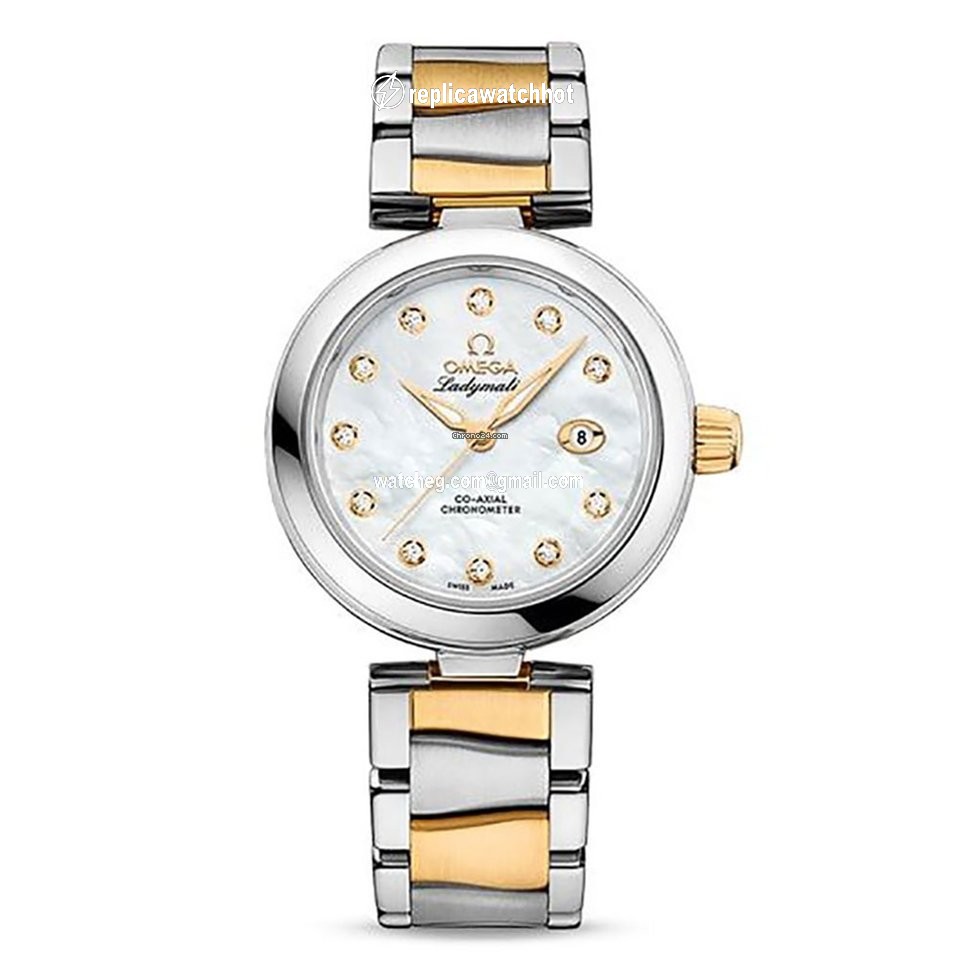 Omega De Ville Ladymatic Womens watch Automatic Gold Steel 425.20.34.20.55.003