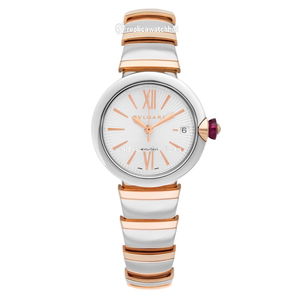 Bulgari Lucea Womens watch Quartz Gold Steel 102193 LU28C6SSPGD?