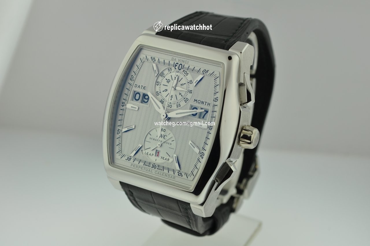 IWC Da Vinci Perpetual Calendar Digital Date-Month Mens watch Unisex Manual winding Platinum IW376101