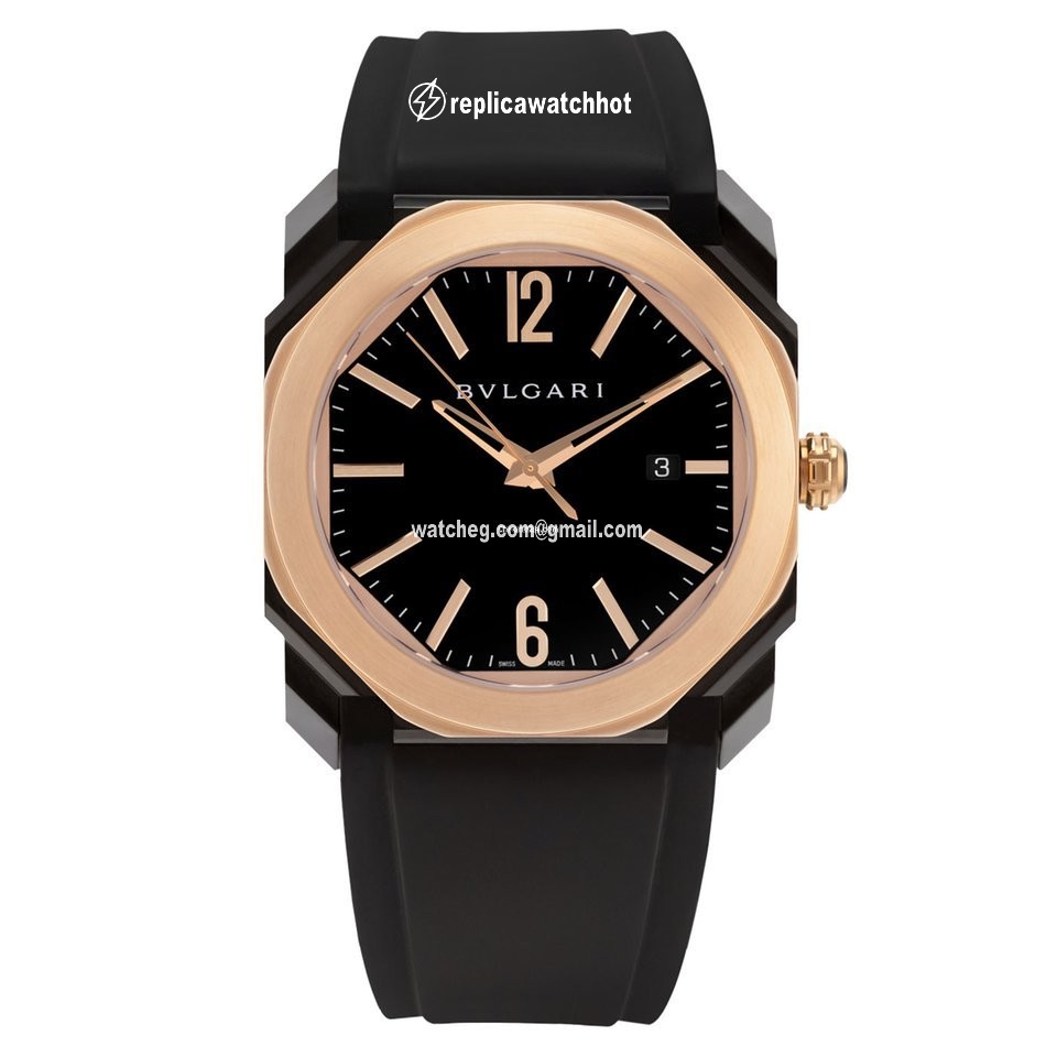 Bulgari Octo Mens watch Unisex Automatic Gold Steel 102485 BGO41BBSPGVD