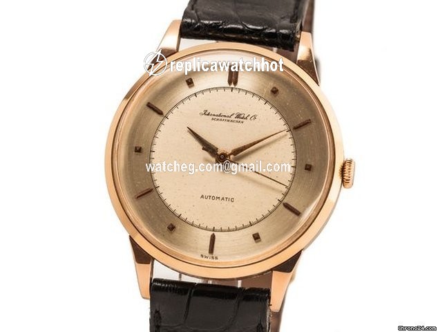 IWC Mens watch Unisex Automatic Rose gold 85