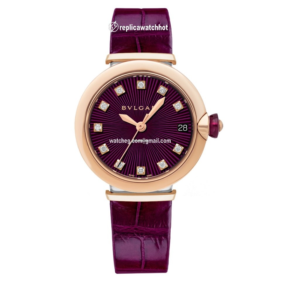 Bulgari Lucea Womens watch Automatic Gold Steel 102565 LU36C7SPGLD 11?