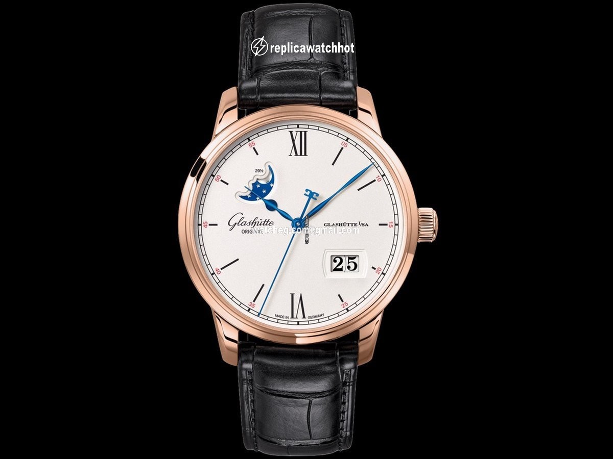 Glashtte Original Senator Excellence Mens watch Unisex Automatic Red gold 1-36-04-02-05-30 or 36-04-02-05-30