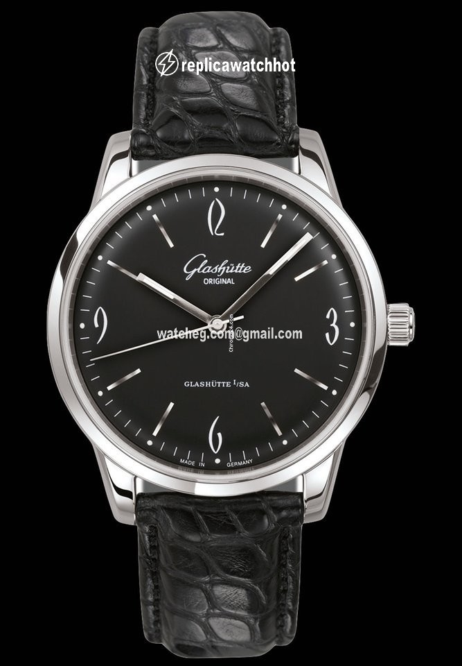 Glashtte Original Sixties Mens watch Unisex Automatic Steel 1-39-52-04-02-04