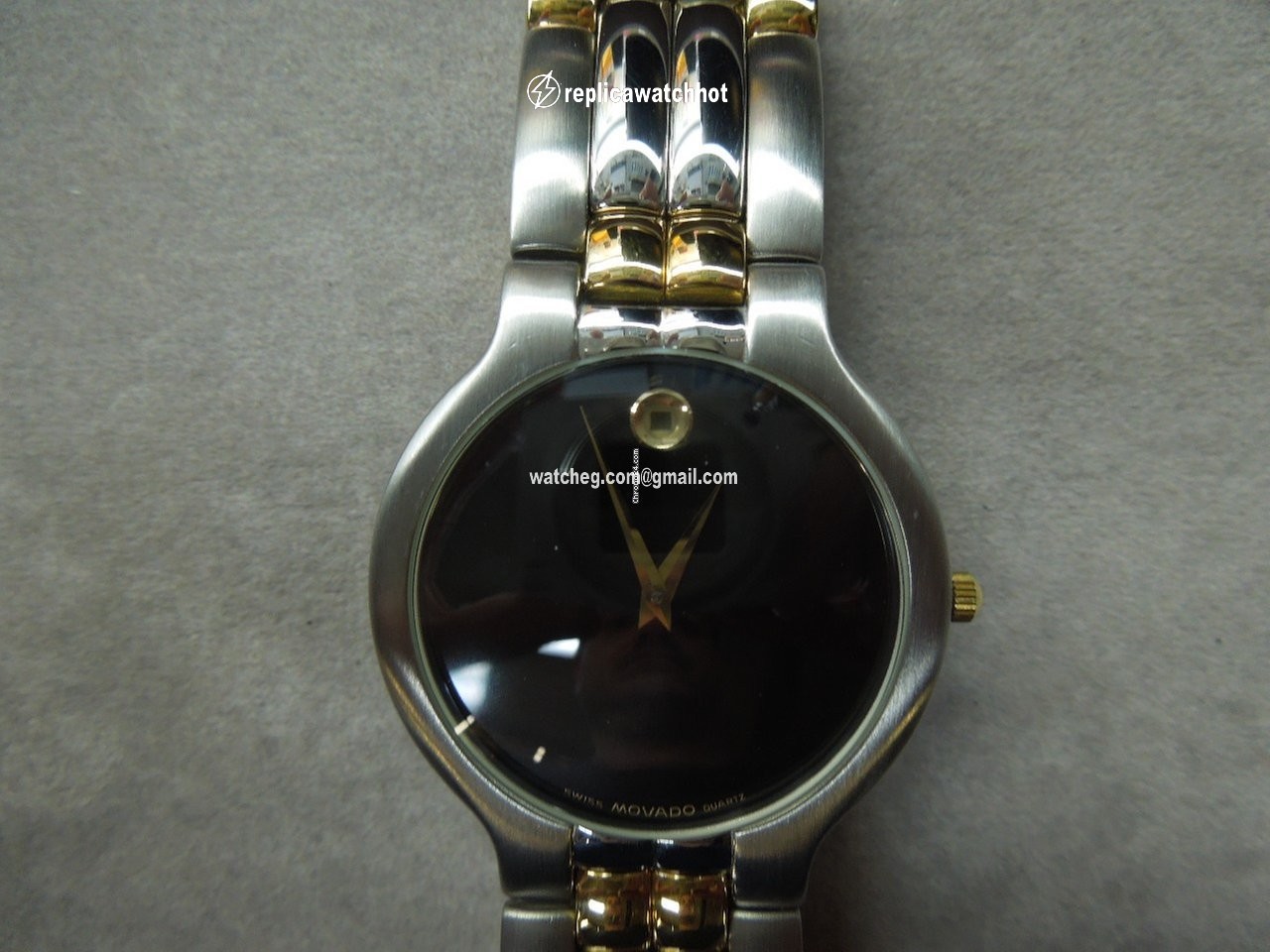 Movado Mens watch Unisex Quartz Steel Movado 84.A2.0871.0479