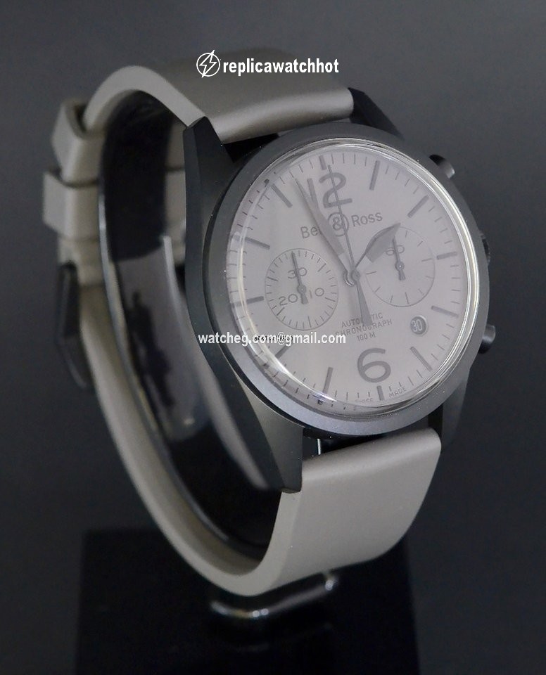 Bell & Ross BR V1 Mens watch Unisex Automatic Steel BRV126-COMMANDO