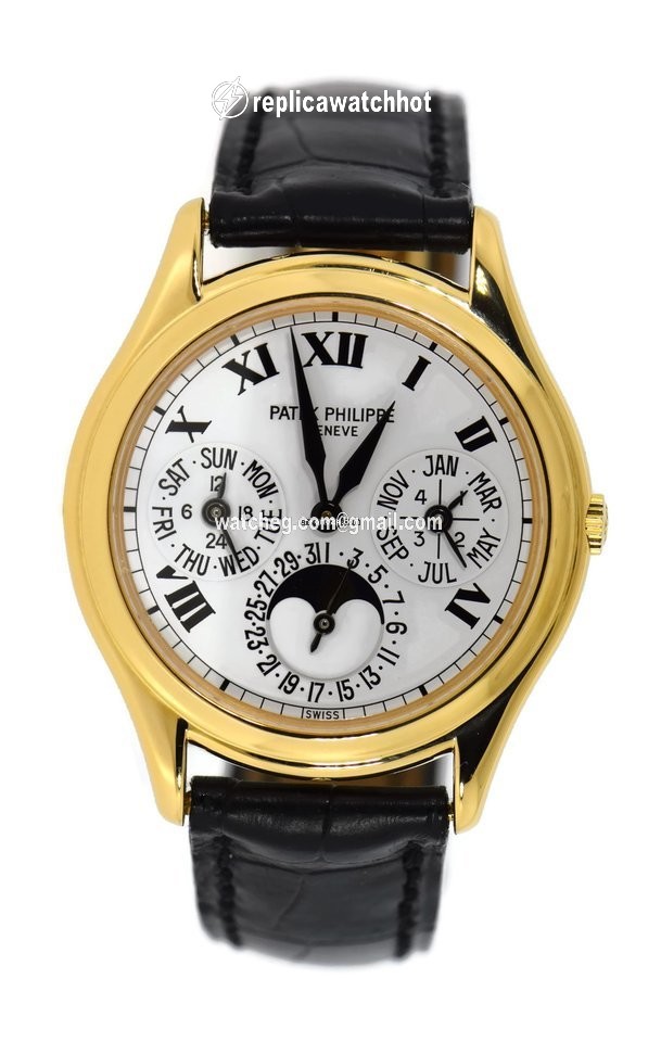 Patek Philippe Perpetual Calendar Mens watch Unisex Automatic Yellow gold 3940J-022