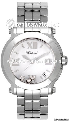 Chopard Happy Sport Womens watch Quartz Steel 278477-3013