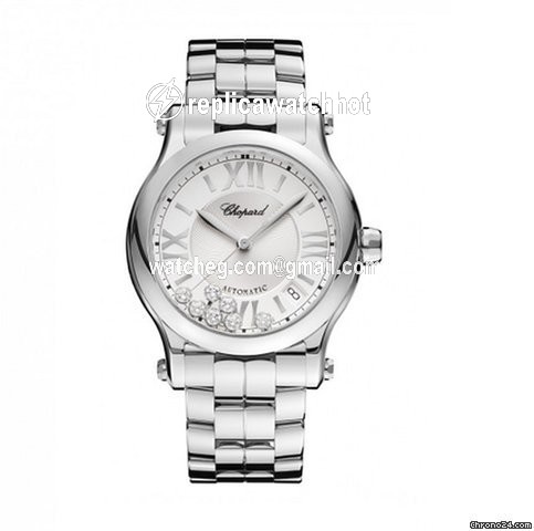 Chopard Happy Sport Womens watch Automatic Steel 278559-3002