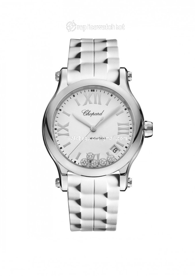 Chopard Happy Sport Womens watch Quartz Steel 278582-3001