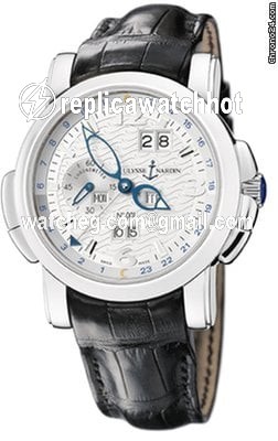 Ulysse Nardin GMT + - Perpetual Mens watch Unisex Automatic Platinum 329-60
