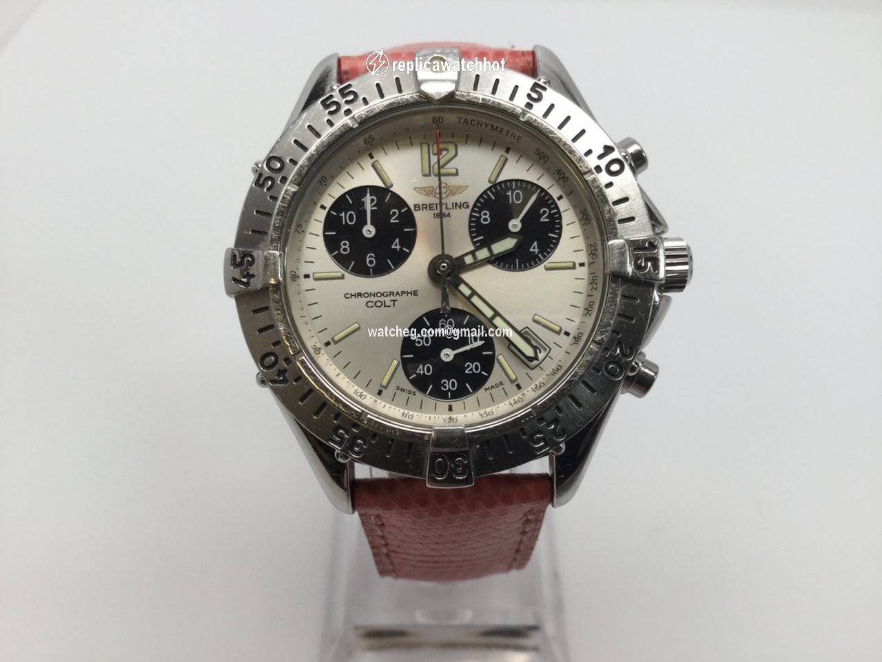Breitling Colt Chronograph Mens watch Unisex Quartz Steel A53035