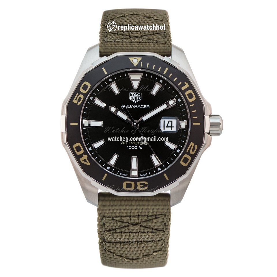 TAG Heuer Aquaracer Mens watch Unisex Quartz Steel WAY101E.FC8222