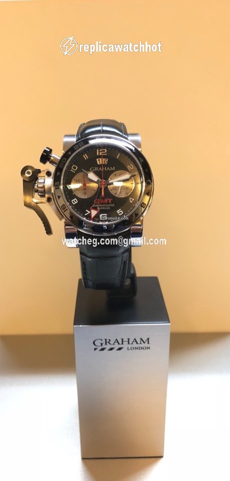 Graham Chronofighter Oversize Mens watch Unisex Automatic Steel 2OVGS.B39A.C118S