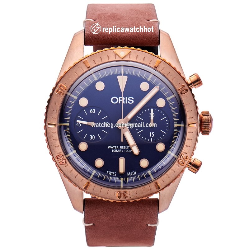 Oris Carl Brashear Mens watch Unisex Automatic Bronze 01 771 7744 3185 LS