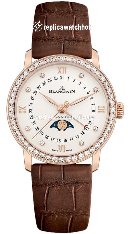 Blancpain Villeret Womens watch Automatic Rose gold 6126-2987-55b