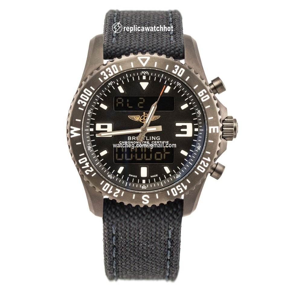 Breitling Chronospace Military Mens watch Unisex Quartz Steel M78367101B1W1