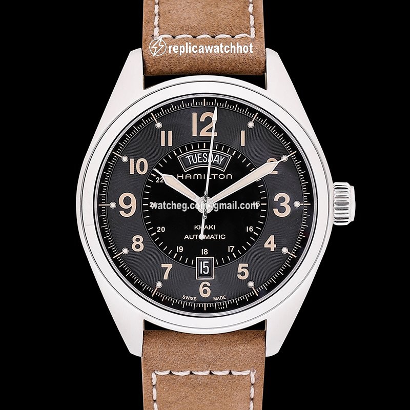 Hamilton Khaki Field Day Date Mens watch Unisex Automatic Steel H70505833