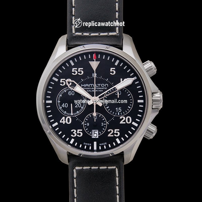 Hamilton Khaki Pilot Mens watch Unisex Automatic Steel H64666735