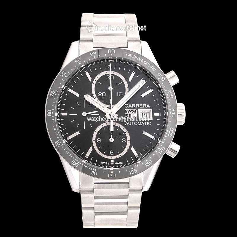 TAG Heuer Carrera Calibre 16 Mens watch Unisex Automatic Steel CV201AJ.BA0715