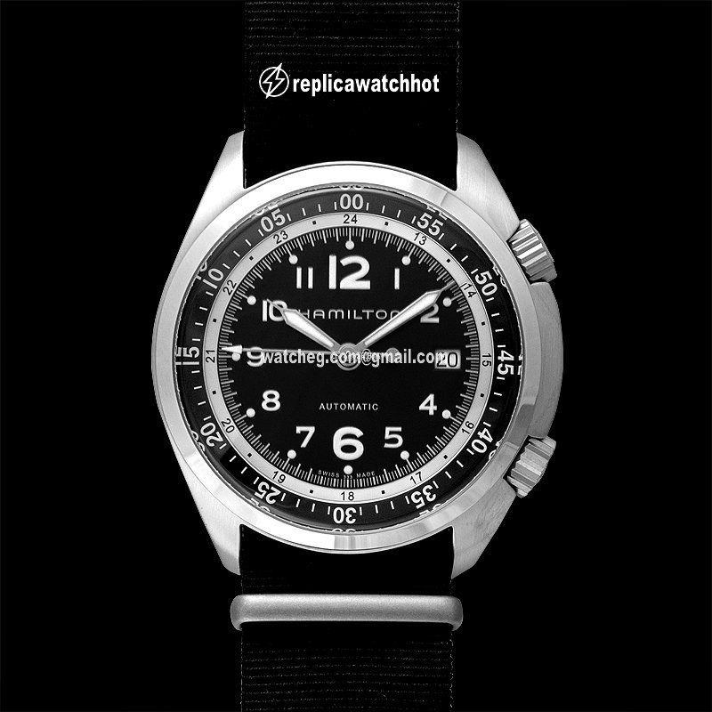 Hamilton Khaki Pilot Pioneer Mens watch Unisex Automatic Steel H76455933