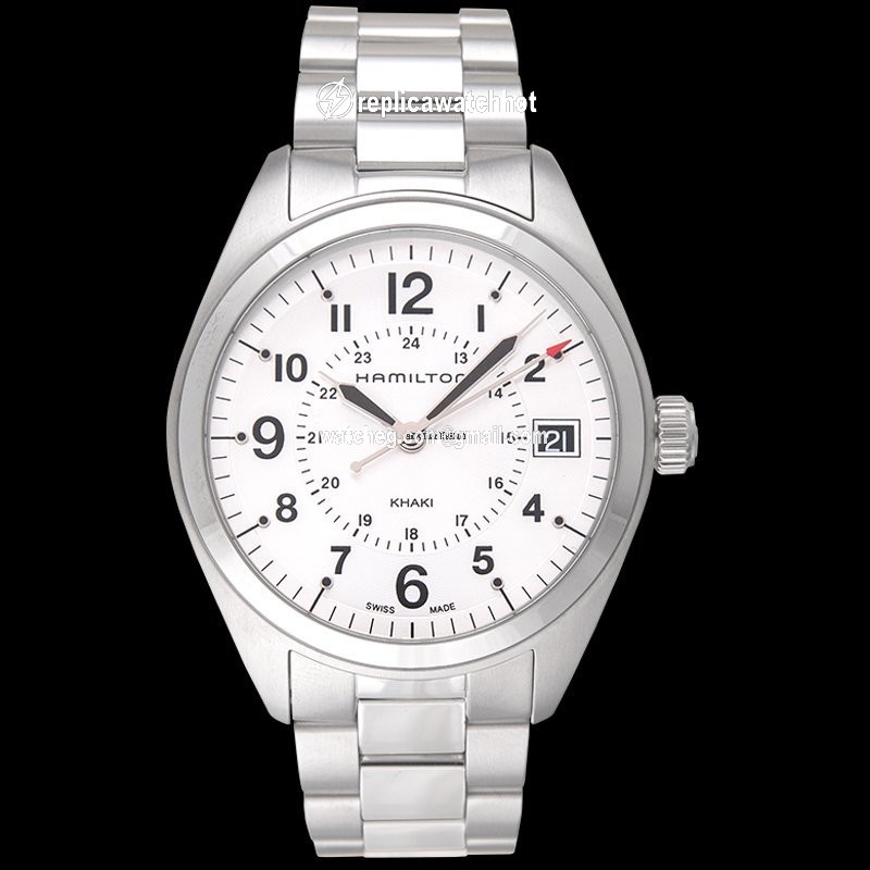 Hamilton Khaki Field Mens watch Unisex Quartz Steel H68551153