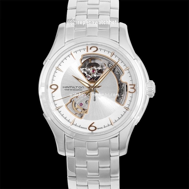 Hamilton Jazzmaster Open Heart Mens watch Unisex Automatic Steel H32565155