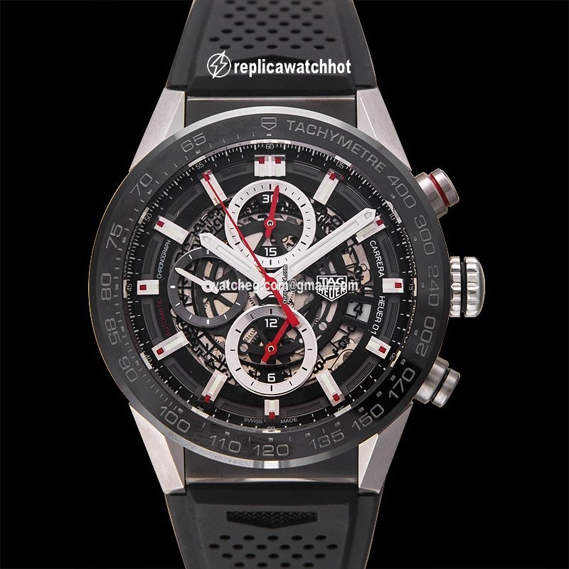 TAG Heuer Carrera Calibre HEUER 01 Mens watch Unisex Automatic Steel CAR201V.FT6046