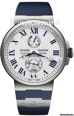 Ulysse Nardin Marine Chronometer Manufacture Mens watch Unisex Automatic Steel 1183-122-3 40