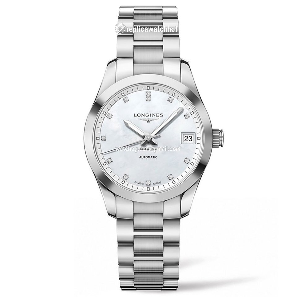 Longines Conquest Classic Womens watch Automatic Steel L2.385.4.87.6