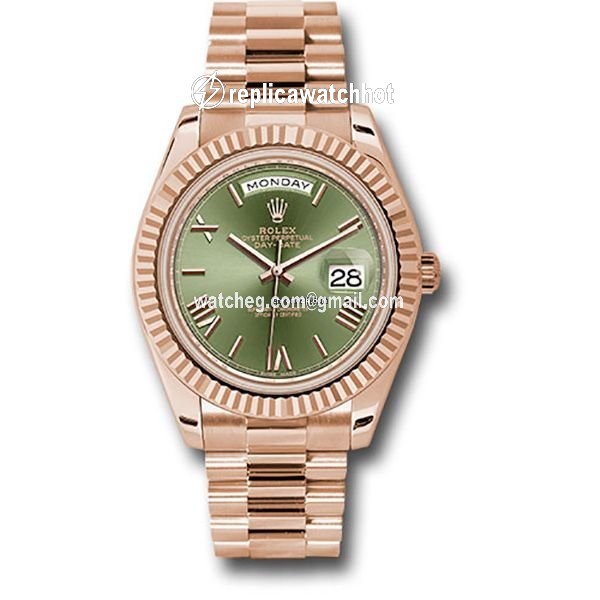 Rolex Day-Date 40 Mens watch Unisex Rose gold Automatic 228235 OGRP