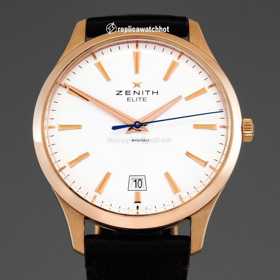Zenith Captain Central Second Mens watch Unisex Automatic Rose gold 18.2020.670 11.C498