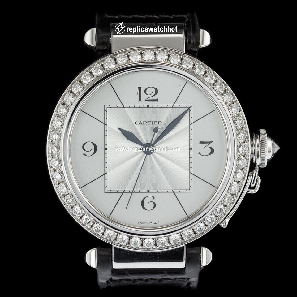 Cartier Pasha Automatic White gold WJ120251