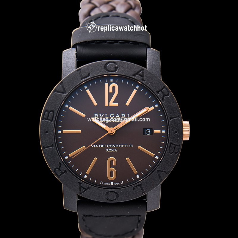 Bulgari Mens watch Unisex Automatic Steel 102633