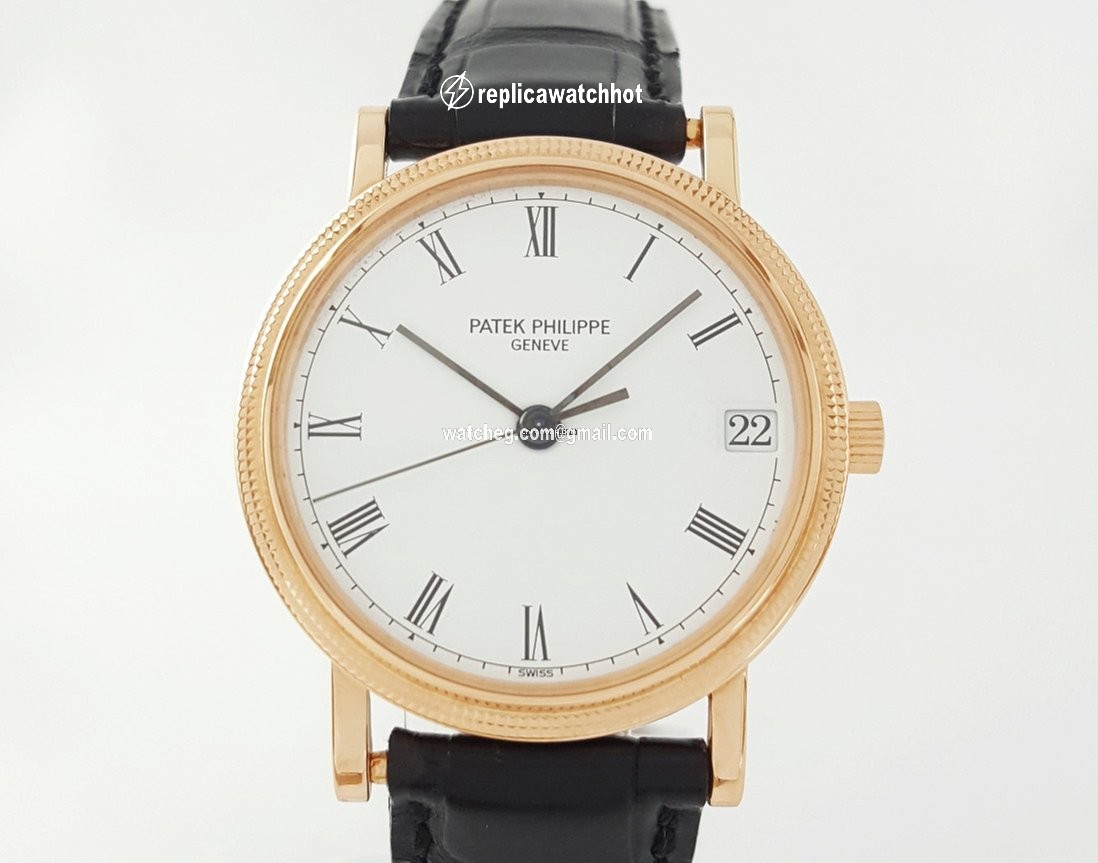 Patek Philippe Calatrava Mens watch Unisex Automatic Rose gold 3802 200