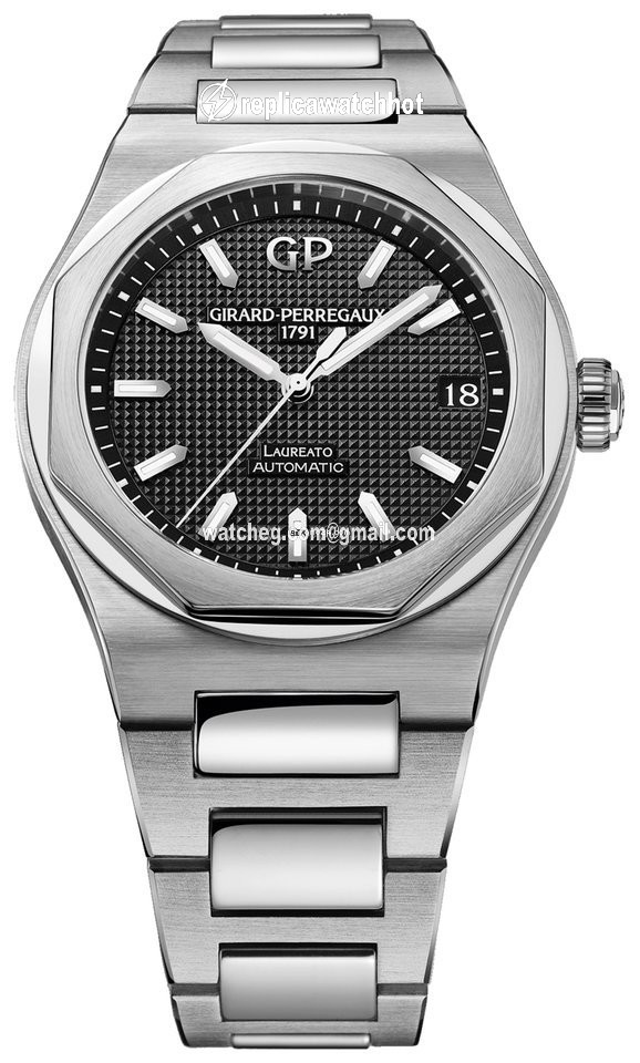 Girard Perregaux Laureato Mens watch Unisex Automatic Steel 81010-11-634-11a