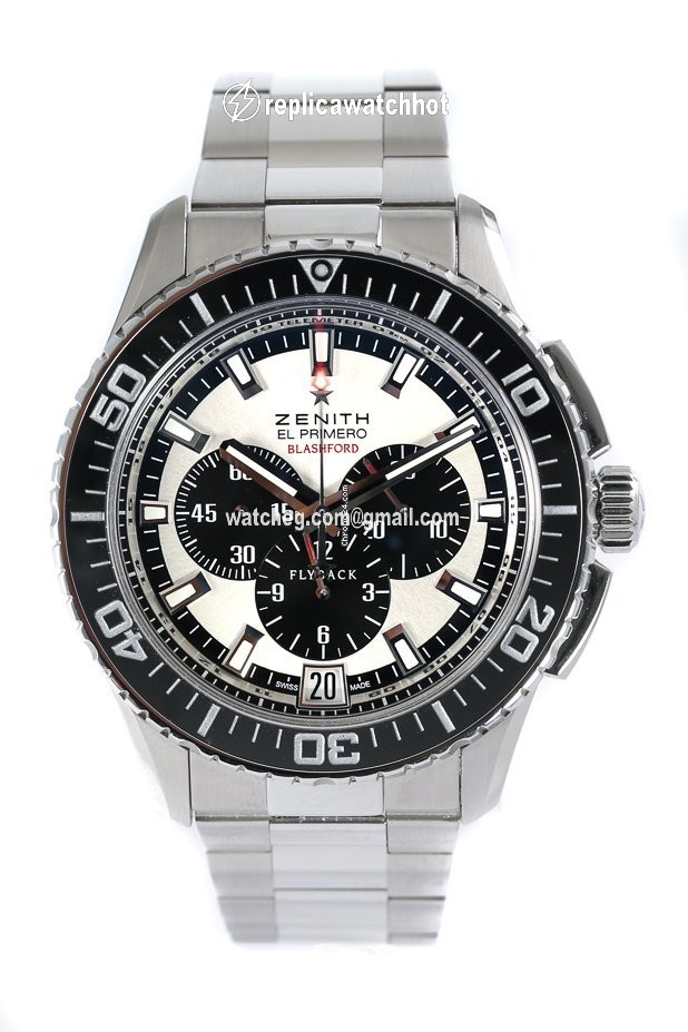 Zenith El Primero Stratos Flyback Mens watch Unisex Automatic Steel 30.2062.405
