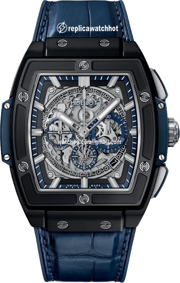Hublot Spirit of Big Bang Mens watch Unisex Automatic Ceramic 601.ci.7170.lr Ceramic Blue
