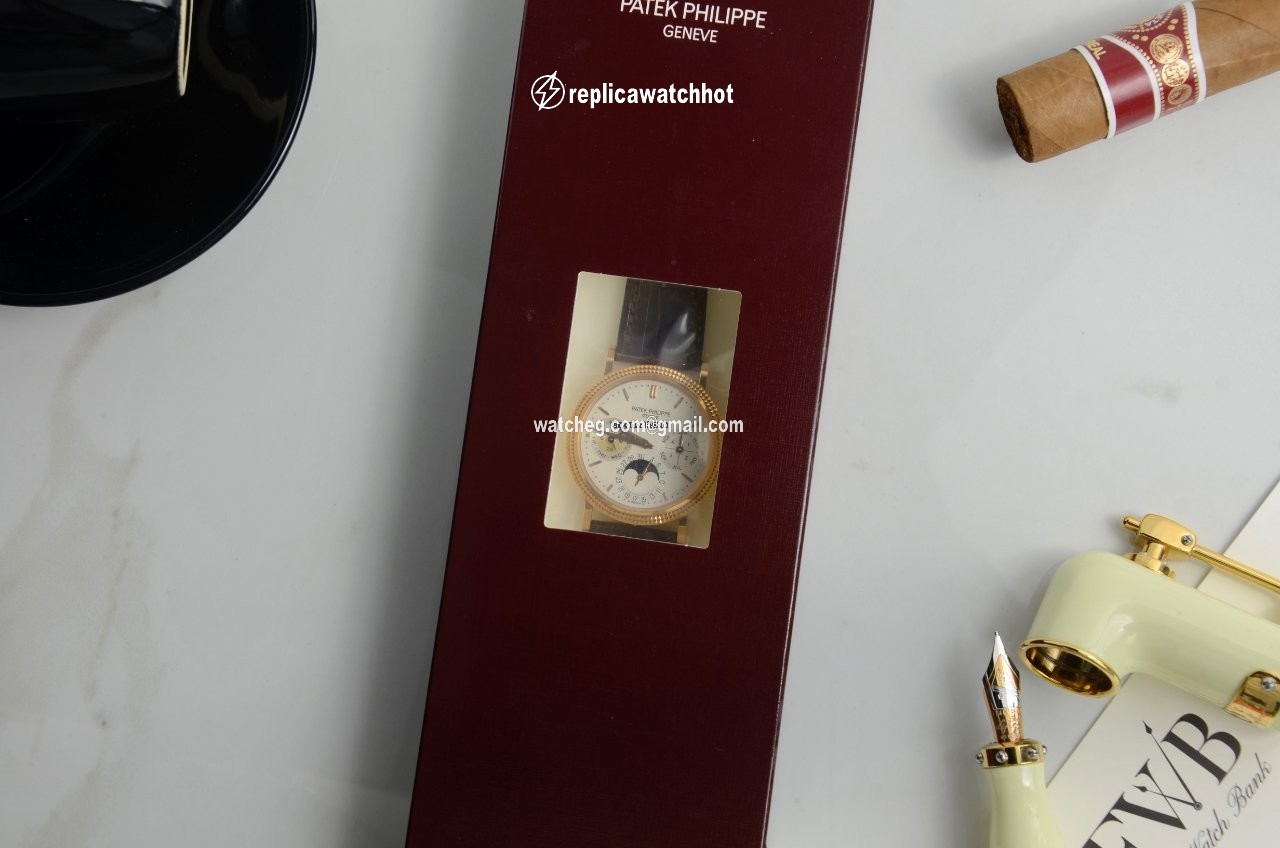 Patek Philippe Perpetual Calendar Mens watch Unisex Automatic Rose gold 5039r