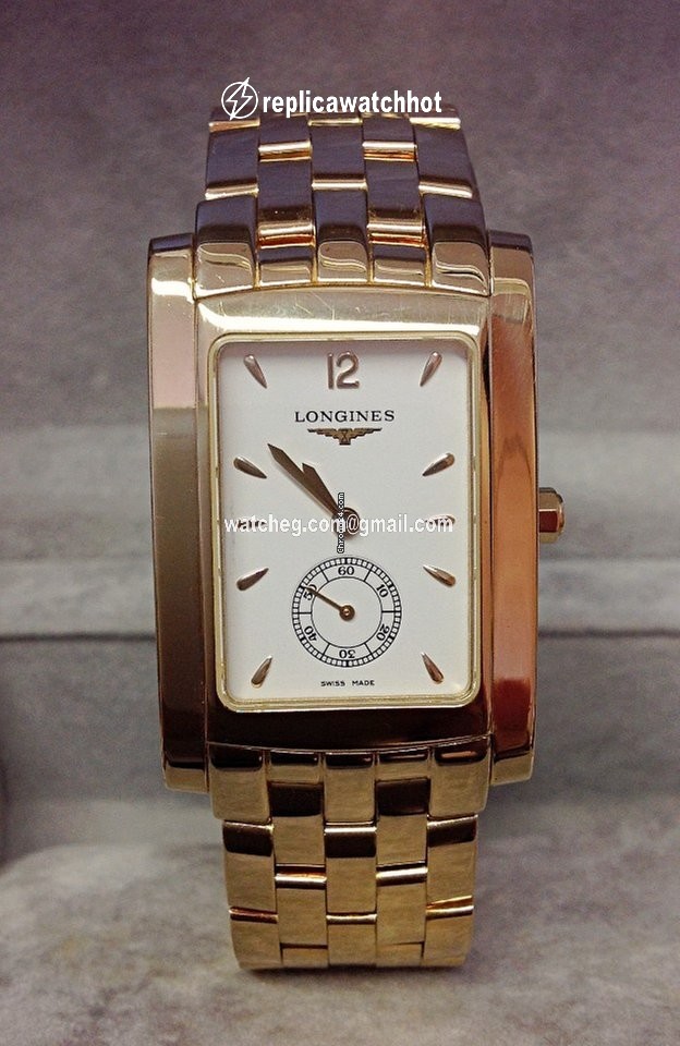 Longines DolceVita Mens watch Unisex Quartz Yellow gold L5.655.6.16.6