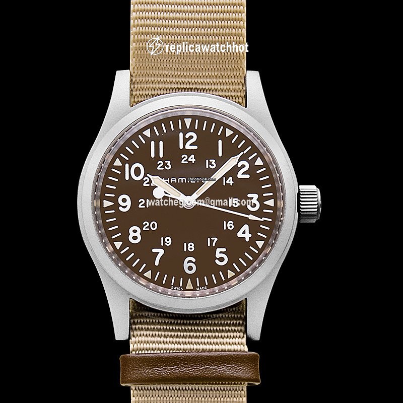 Hamilton Khaki Field Mens watch Unisex Manual winding Steel H69429901