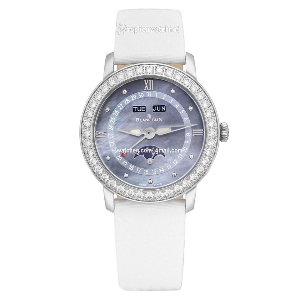 Blancpain Villeret Womens watch Automatic Steel 3663-4654L-52B